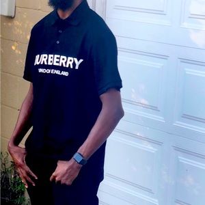 Black AUTHENTIC Burberry polo shirt